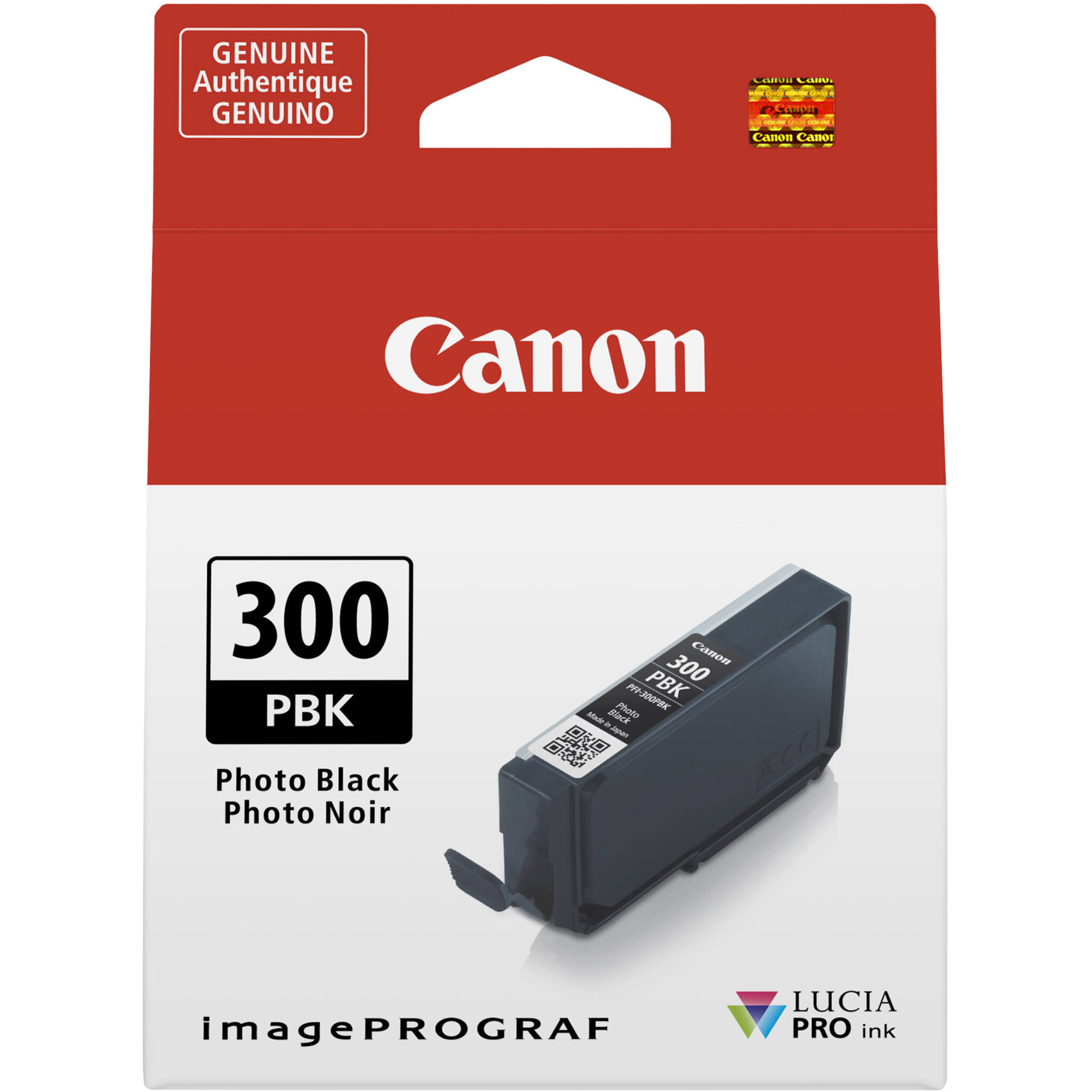 b5c6b58e3dfaa4620d2cca1c150d00d8.jpg Canon PFI-300 Photo Black Ink Tank - Imagen 1