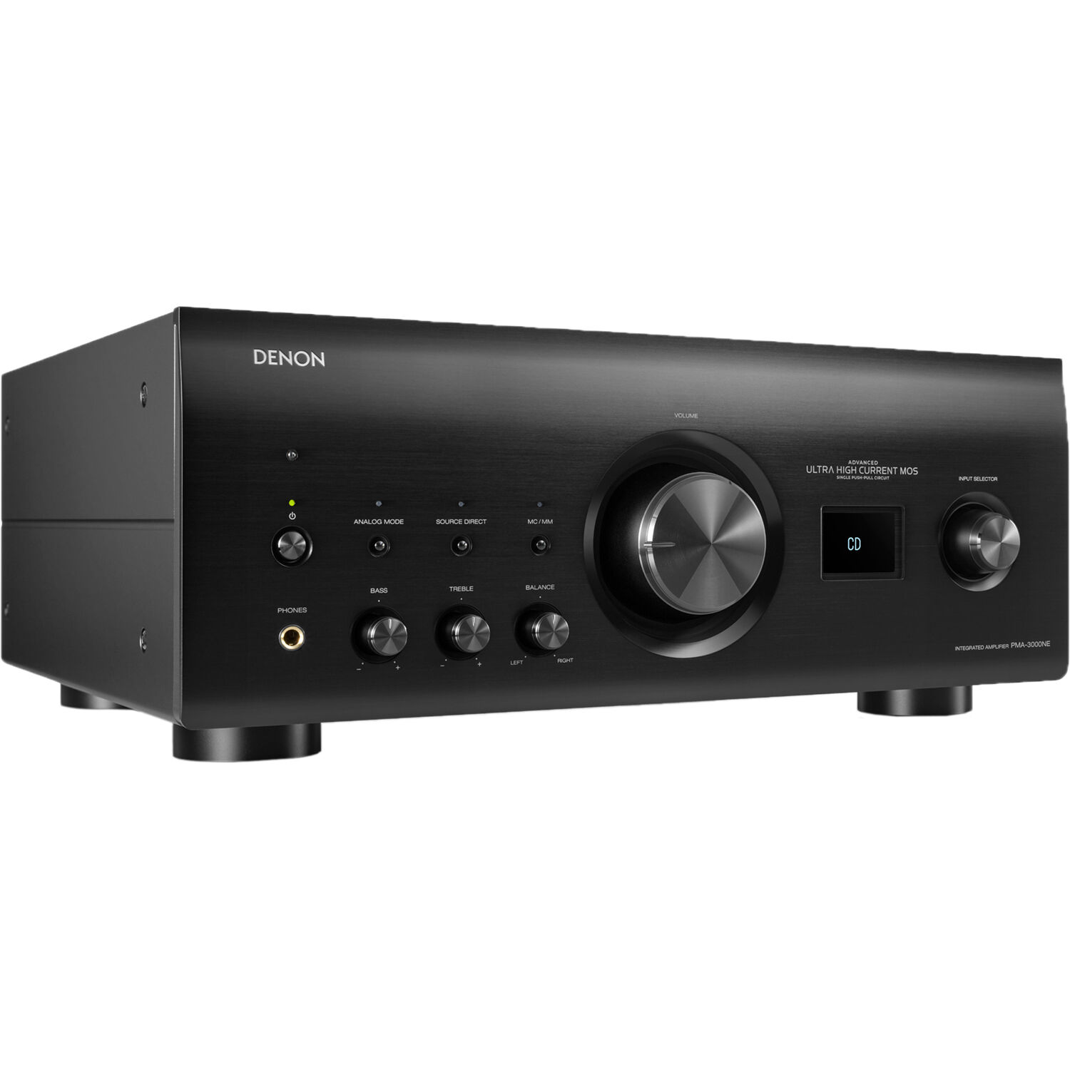 b6dba28ebbcc00d70b7c5586241b078a-1.jpg Denon PMA-3000NE Amplificador integrado estéreo de 160 W (negro) - Imagen 1