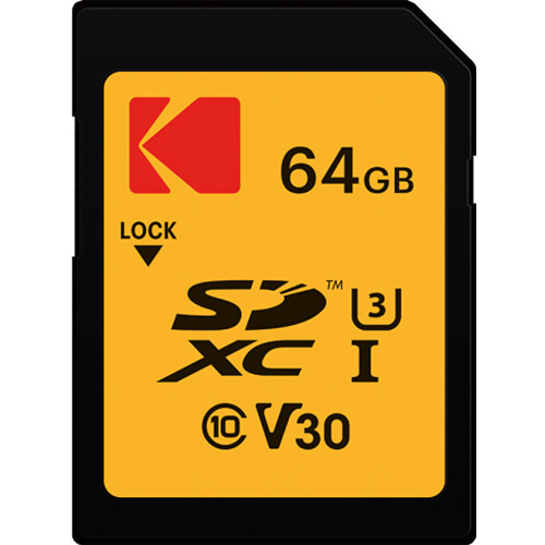 b722c27bb15d44476d4ca572f7d02392.jpg Tarjeta de memoria Kodak UHS-I SDXC de ultra rendimiento de 64 GB - Imagen 1