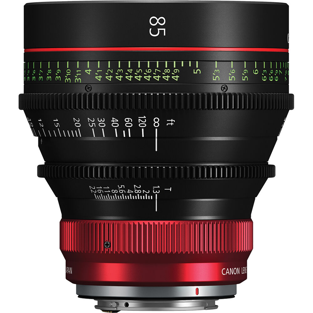 b74bb577a18fa23558a6ccb0e28a93dd-1.jpg Canon CN-R 85mm T1.3 L F Cinema Prime Lens (Canon RF) - Imagen 1