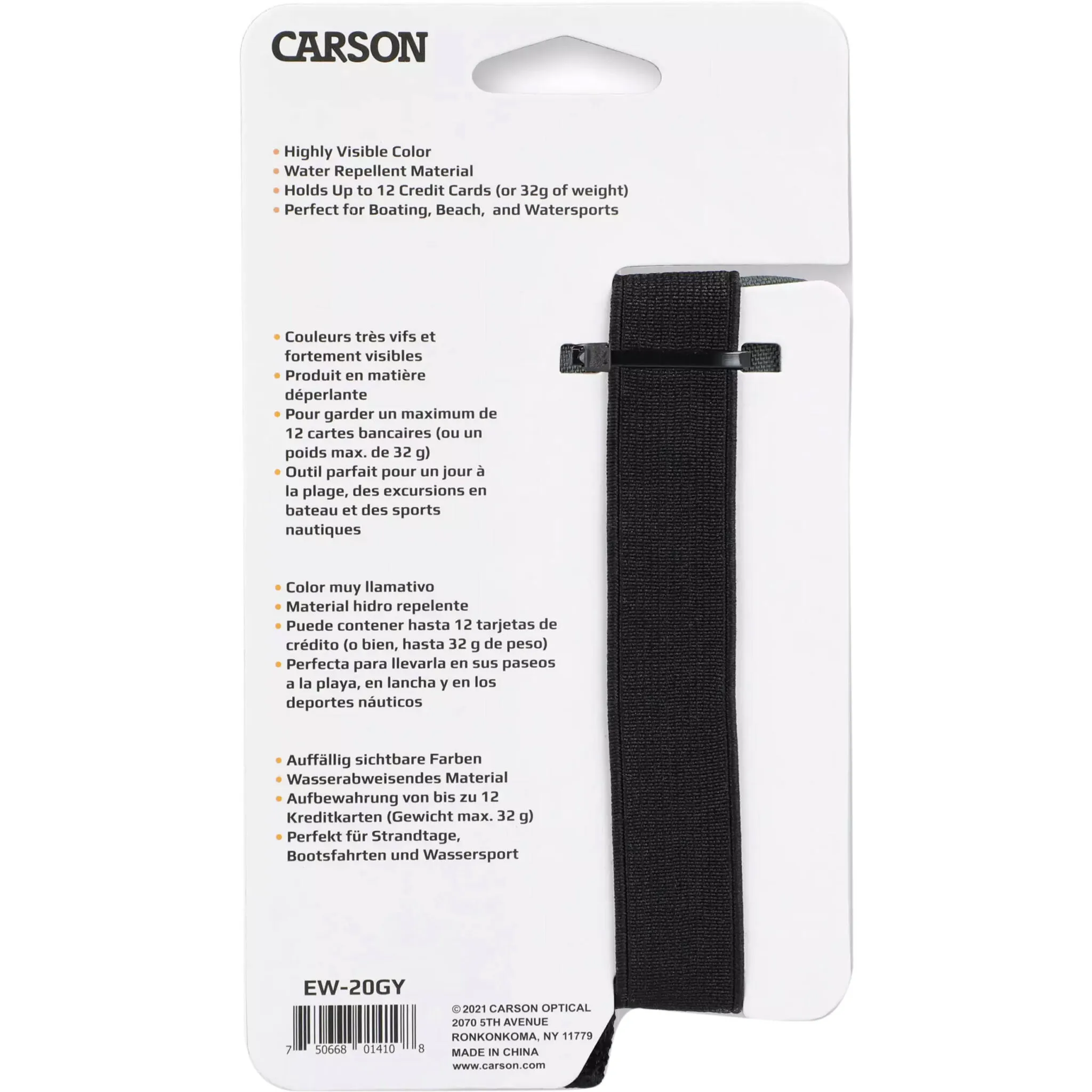 Cartera flotante Carson EW-20 (azul) - Imagen 6