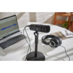 Audio-Technica AT2040USB Kit de micrófono USB dinámico para podcast con brazo de transmisión - Imagen 12
