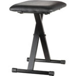 Casio ARBENCH - Banco de teclado acolchado ajustable estilo X (negro) - Imagen 3