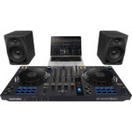Audio-Technica AT-LP140XP Direct Drive Professional DJ Turntable Kit with Monitors - Imagen 8