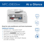 Brother MFC-J5855DW INKvestment Tank All-in-One Color Inkjet Printer - Imagen 4