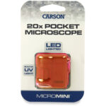 Microscopio de bolsillo Carson MicroMini 20x (naranja lava) - Imagen 7