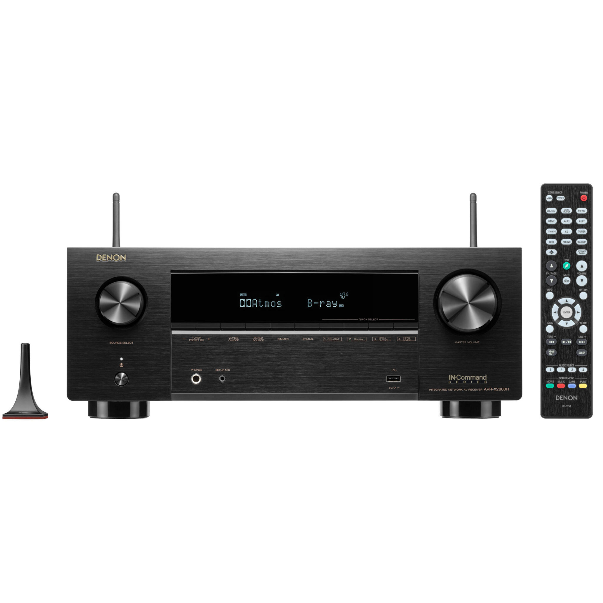 b8f853cfe9d8d8426c1d9bc12577f8c7.jpg Receptor A/V de red de 7,2 canales Denon AVR-X2800H - Imagen 1