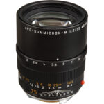 Leica APO-Summicron-M 75mm f/2 ASPH. Lente (Leica M, negro)