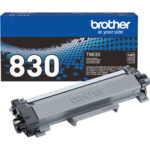 Cartucho de tóner negro de rendimiento estándar Brother TN830