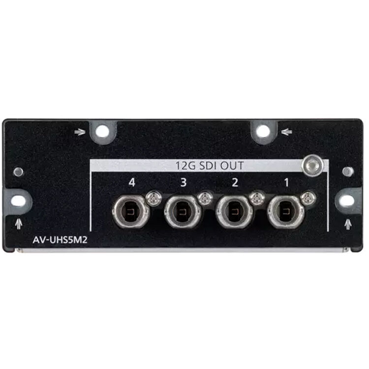 bac393e2dafaa714b49bf3c07e8c7128-1.jpg Panasonic 12G-SDI Output Expansion Unit for AV-UHS500 Switcher - Imagen 1