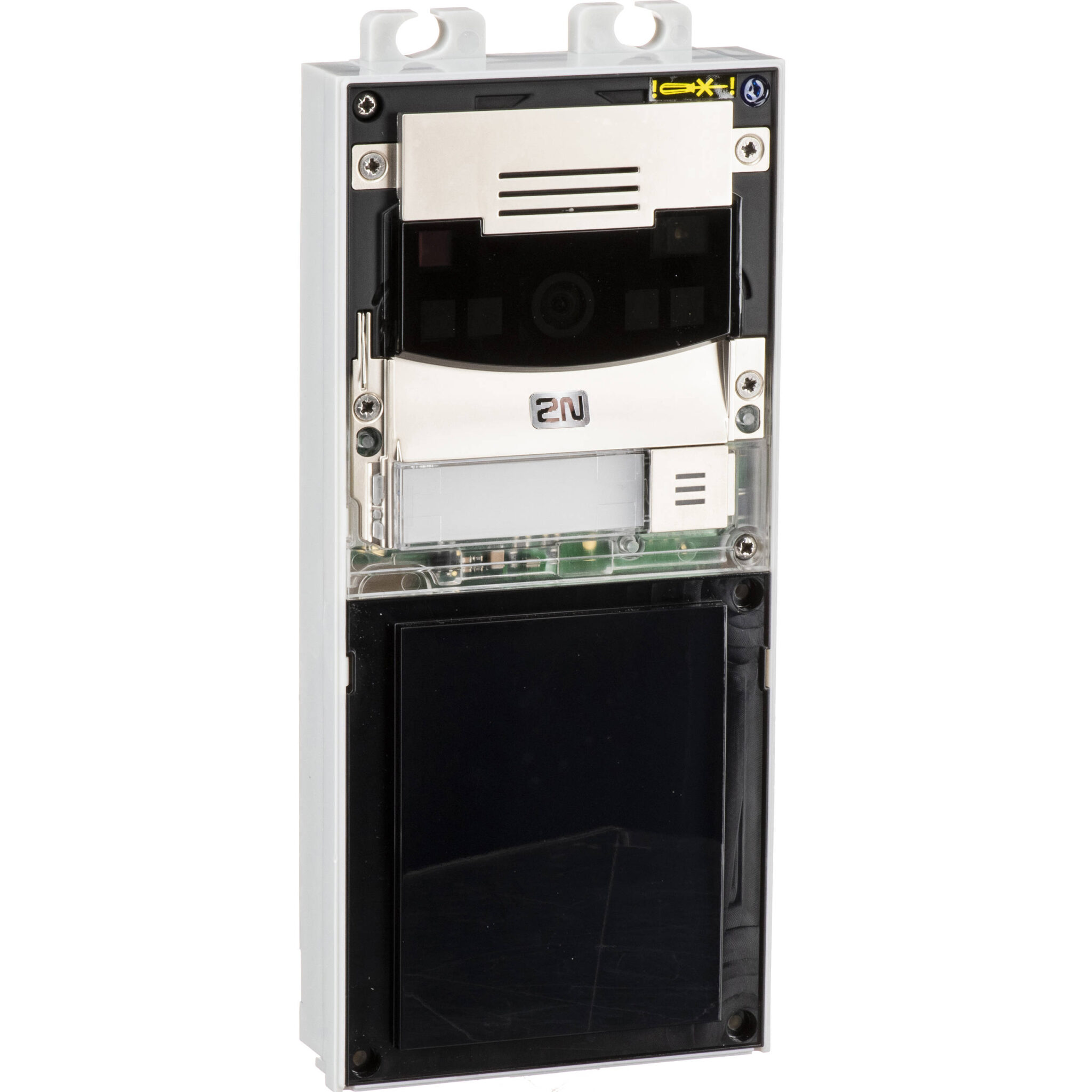 baf696299c460ee91093f2076134b3bb-4.jpg Módulo de unidad principal 2N IP Verso con cámara (níquel) - Imagen 1
