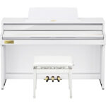 Casio Celviano AP-750 Piano digital estilo consola de 88 teclas con banco (blanco) - Imagen 13