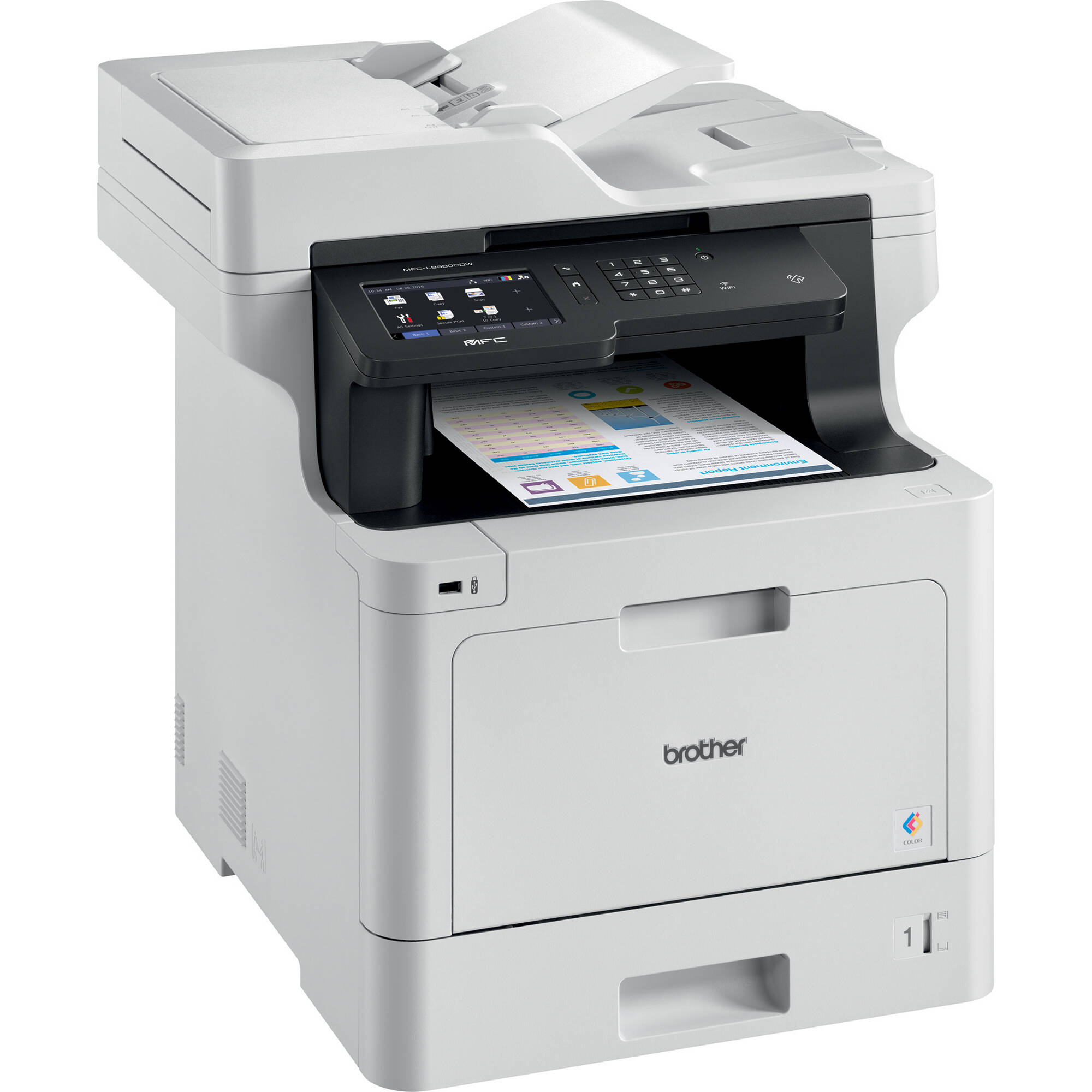 bb60c5bde397312b9a59026a9baeb86e.jpg Impresora láser color todo en uno Brother MFC-L8900CDW (reacondicionada) - Imagen 1