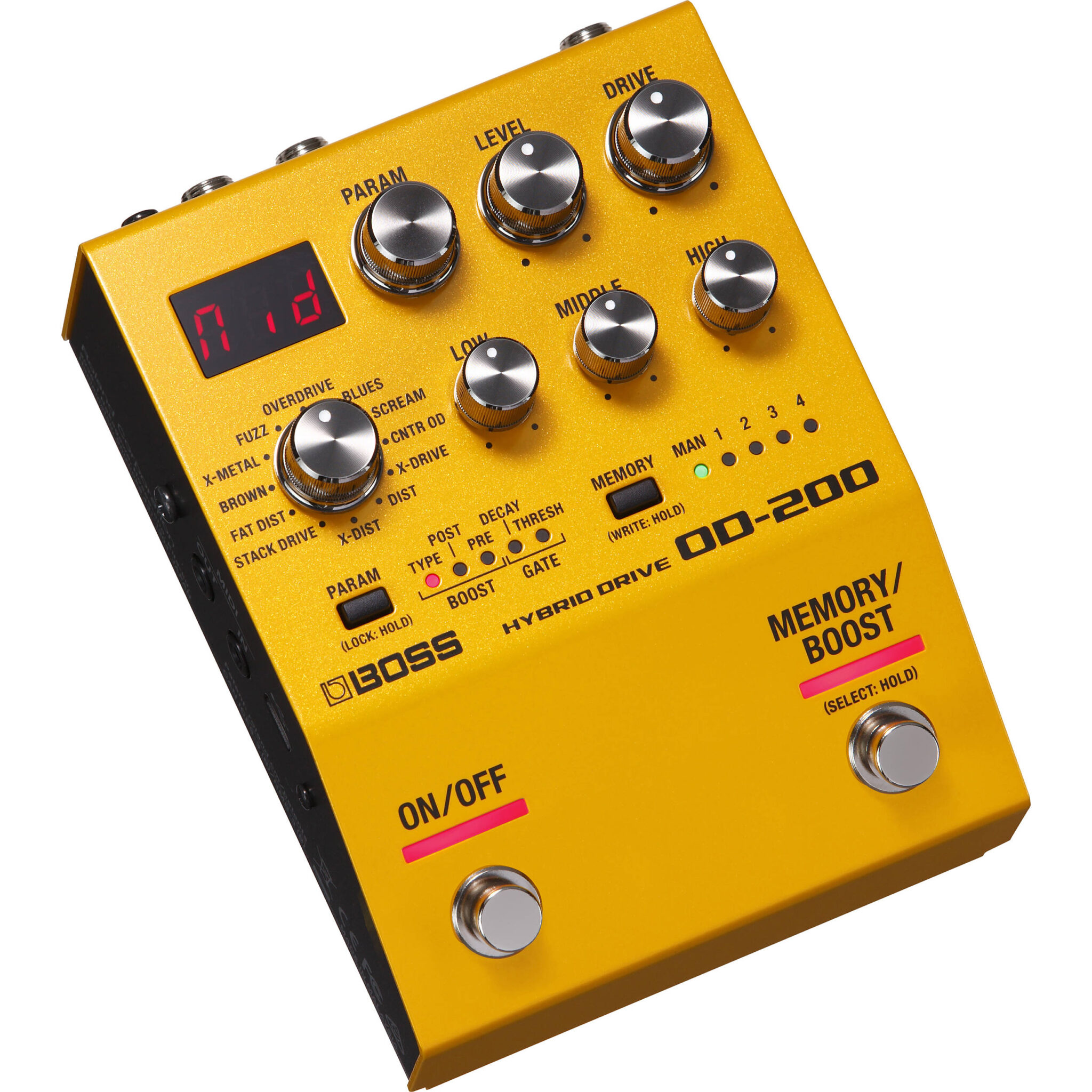 bba2bc2806805ce65689b16991a13ec9.jpg Pedal híbrido BOSS OD-200 para guitarras eléctricas - Imagen 1