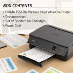 Canon PIXMA TS6420a Wireless Inkjet All-In-One Color Printer with PG-260 XL/CL-261 XL Ink Cartridges Kit - Imagen 8