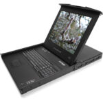 Adder Bandeja para rack ADDERview con pantalla de 19" y conmutador KVM AVX1016IP integrado