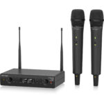 Behringer XTM1-35 DUAL VOCAL SET Sistema de micrófono cardioide de mano inalámbrico para 2 personas (EE. UU.: 584 a 608 MHz) - Imagen 3