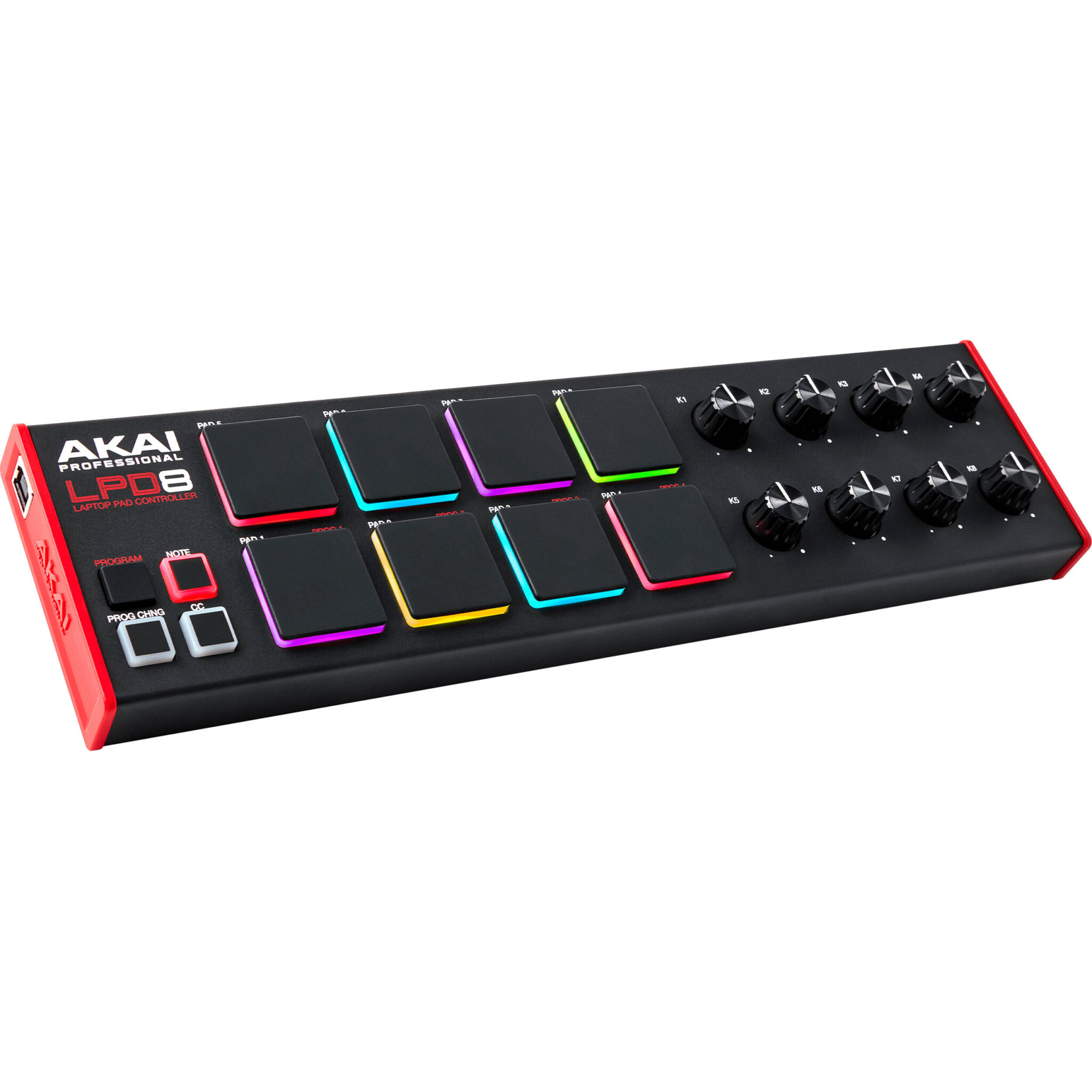 bc9fa976dfda112da6987e503f5fa0c4-1.jpg Controlador de almohadilla para portátil Akai Professional LPD8 MK2 - Imagen 1