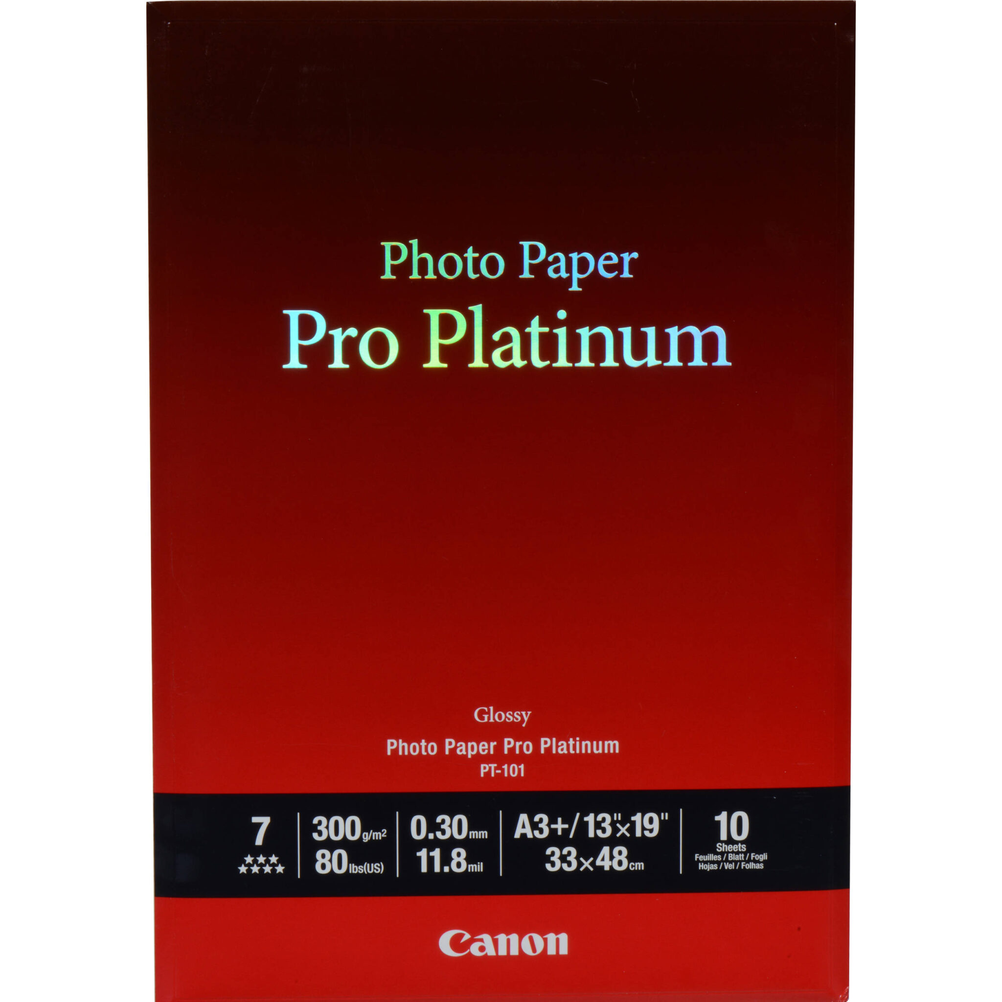 bcb47ef8f70b78179e75ae7cf9ae8f1e.jpg Canon Pro Platinum Photo Paper (13 x 19", 10 Sheets) - Imagen 1