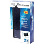 Hub USB 3.0 de 7 puertos Adesso con interruptores de alimentación y adaptador - Imagen 2