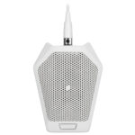 Audio-Technica U891RWb Micrófono de superficie cardioide con LED e interruptor local (blanco) - Imagen 2