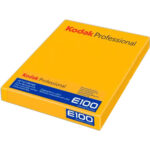 Paquete de película Kodak Professional Ektachrome E100 (8 hojas de 10", paquete de 10)