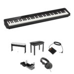 Casio Privia PX-S1100 Piano digital de 88 teclas con soporte, banco, auriculares y pedal (negro) - Imagen 2
