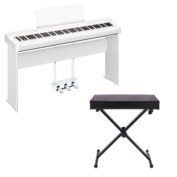 c1547487d699e9abdf6741b3942a1347.jpg Yamaha P-225 WH Home Bundle - Imagen 1