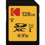 Tarjeta de memoria Kodak SDXC UHS-I de rendimiento premium de 128 GB