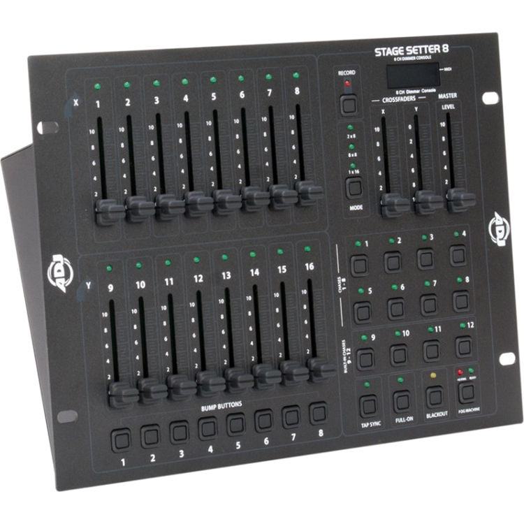 c1fd51f4c7894d40e03b2889df65ef6f.jpg American DJ Stage Setter Controlador DMX de 8 - 16 canales - Imagen 1