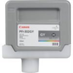 Canon PFI-302 Gray Ink Tank (330 ml)