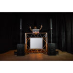 American DJ Pro Event TBL 2 Kit con malla, bolsa y estantes (plateado | blanco) - Imagen 13