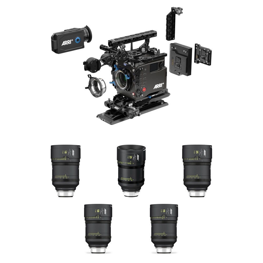 c24bbd495eb8037791fc82ddf9a1ed9f.jpg ARRI 5 x Signature Primes & ALEXA 35 Production Set (Feet, 19mm Studio) - Imagen 1