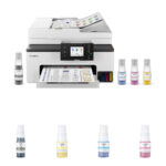 Canon MAXIFY GX2020 Wireless MegaTank All-In-One Color Printer with Four GI-25 Ink Bottles Kit - Imagen 4