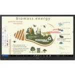 Panasonic BQ1 Pantalla LED educativa con pantalla táctil 4K UHD de 65"