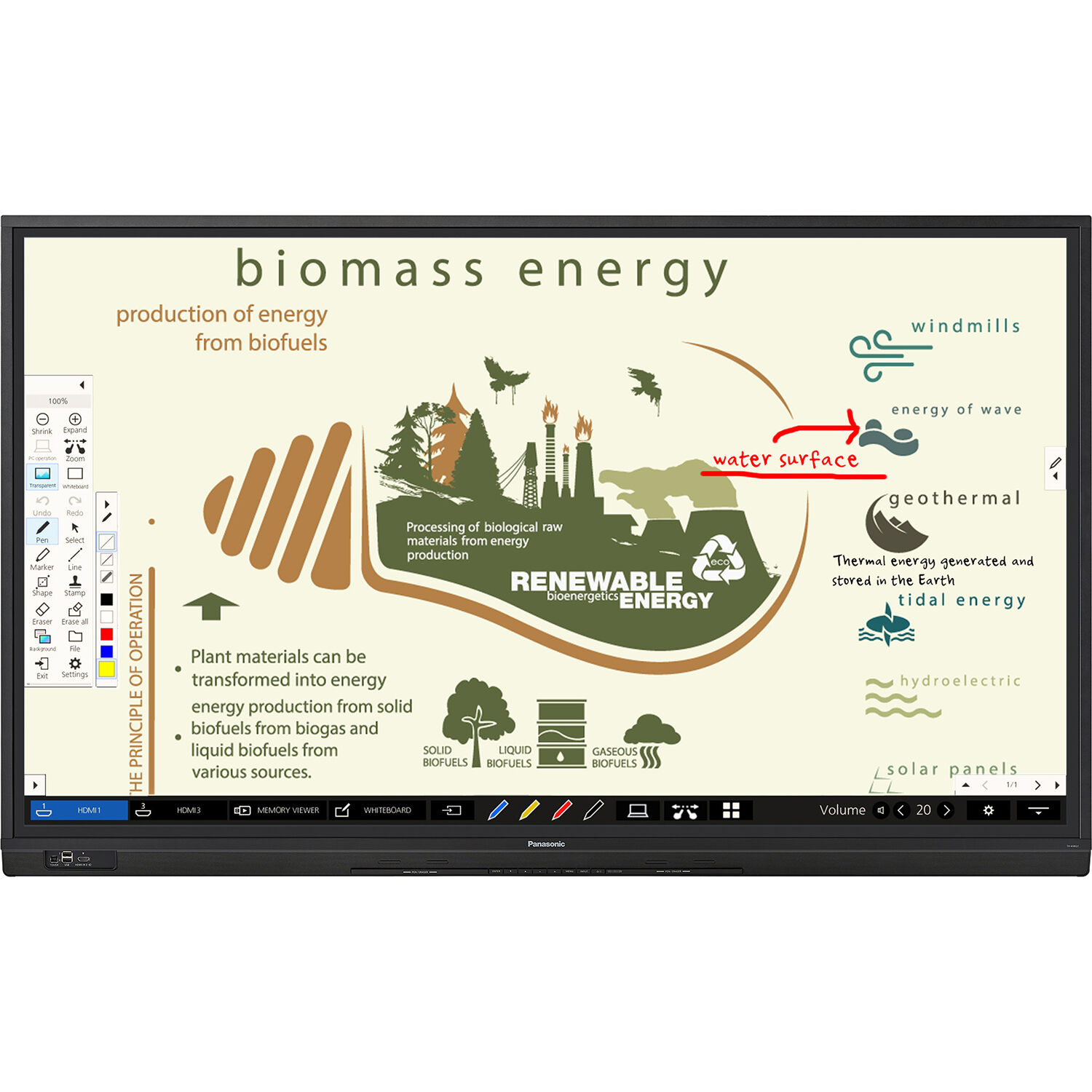 c2f3aa8cad5b575d683053a94db5834b-1.jpg Panasonic BQ1 Pantalla LED educativa con pantalla táctil 4K UHD de 65" - Imagen 1