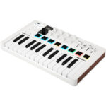 Arturia MiniLab 3 Teclado MIDI compacto y controlador de pad (blanco)