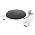 Tocadiscos estéreo Denon DP-400 (blanco)