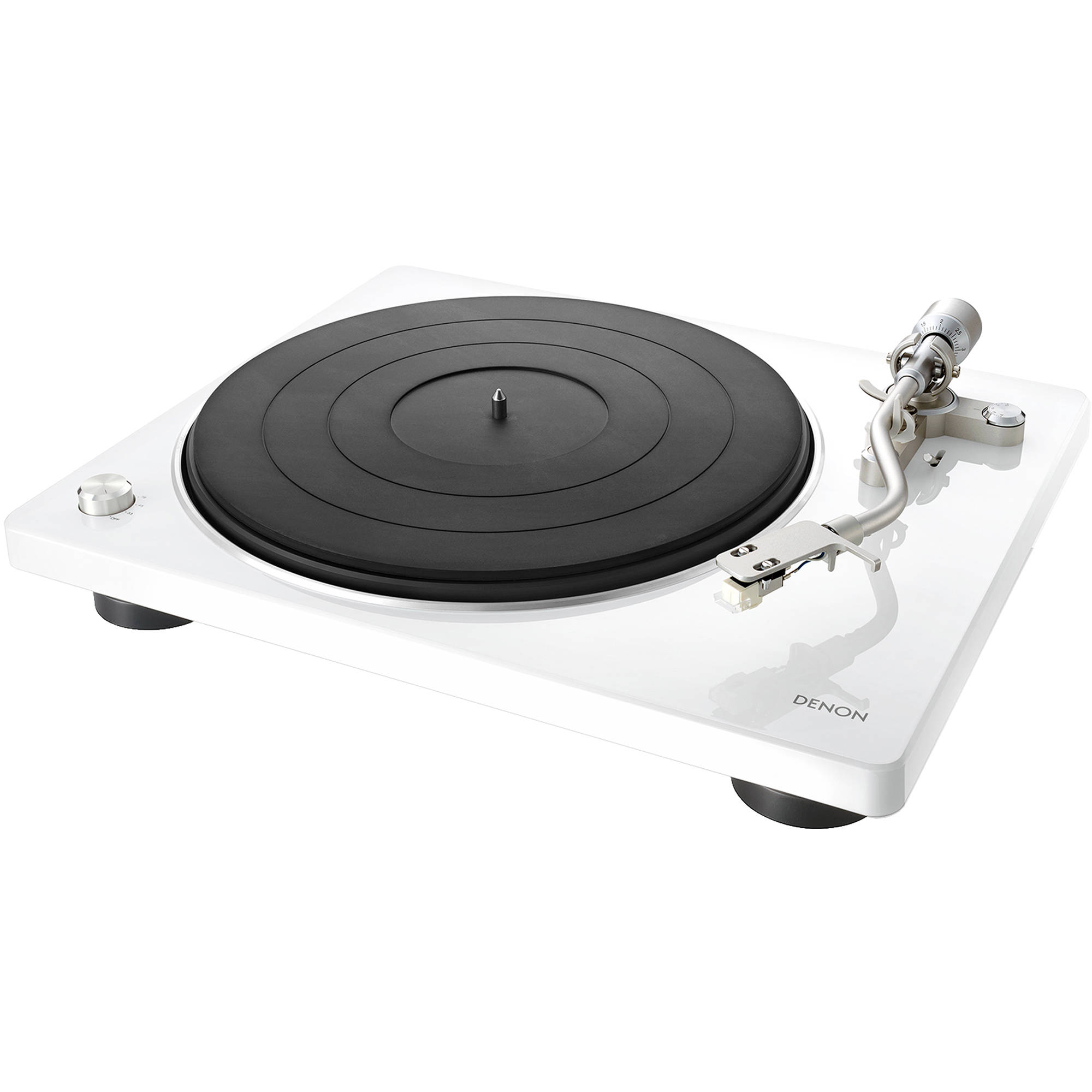 c47c11ce13048efd44ffd4cc9d5b8878-1.jpg Tocadiscos estéreo Denon DP-400 (blanco) - Imagen 1