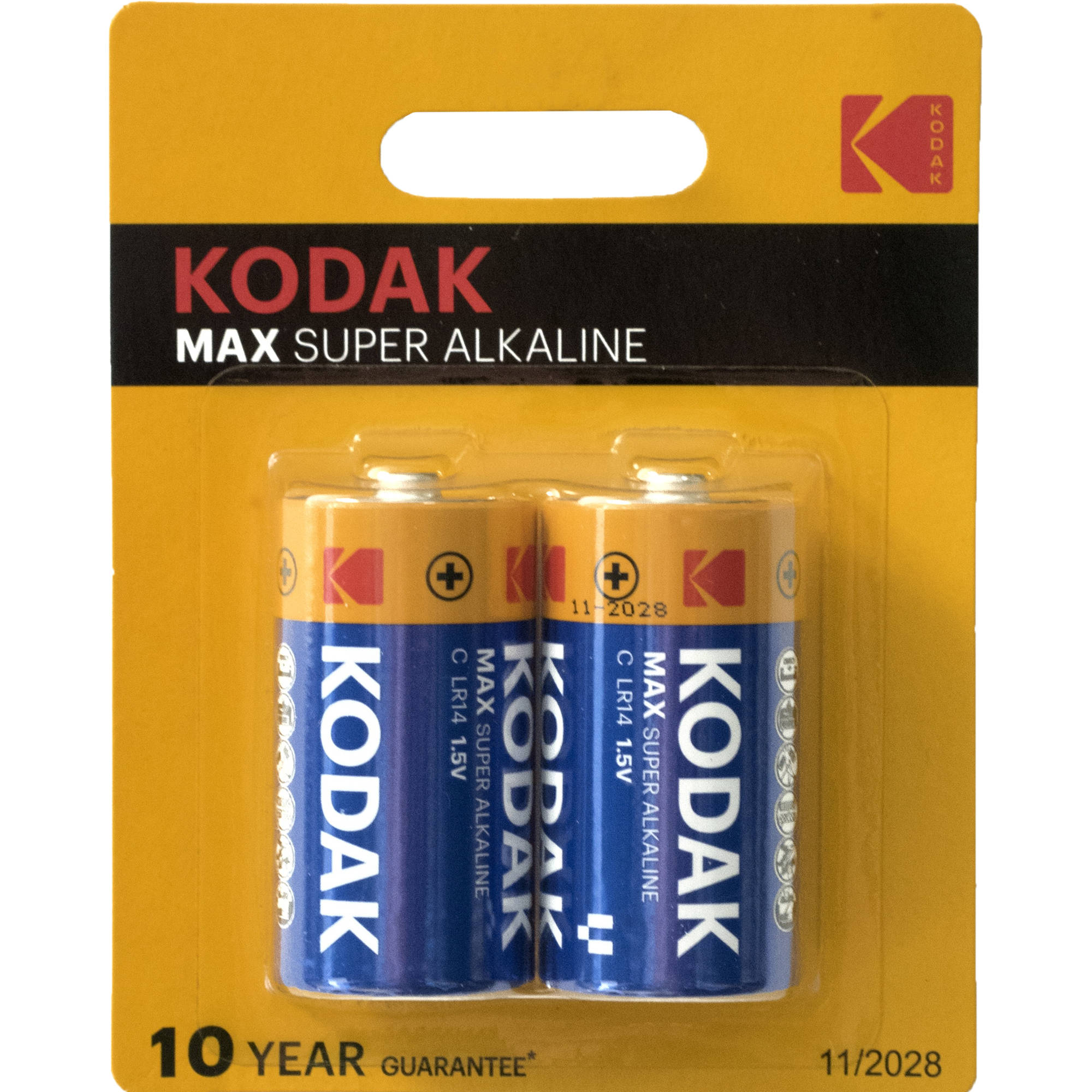 c58ecc9542f0120190e7d8efdd76ee90.jpg Batería alcalina C Kodak Max KC-2 (paquete de 2) - Imagen 1