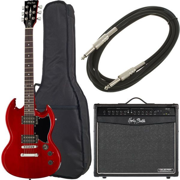 c5ef1dc6ced0652124658f8db05d60e4.jpg Harley Benton DC-200 CH Student Serie Bundle - Imagen 1