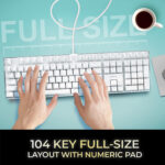 Teclado mecánico retroiluminado Adesso EasyTouch 680 con tecla de acceso directo CoPilot AI - Imagen 6
