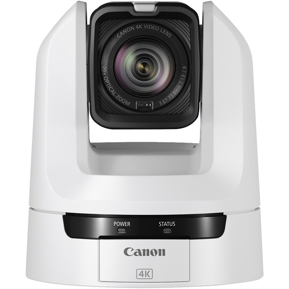 c66d309c286c66d4a83a5feda568e548-2.jpg Canon 3 x CR-N100 PTZ Cameras with RC-IP100 IP Controller Kit (Titanium White) - Imagen 1
