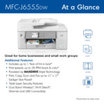 Brother MFC-J6555DW INKvestment Tank All-in-One Color Inkjet Printer - Imagen 5