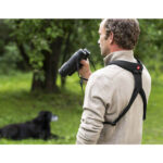Correa deportiva para binoculares de neopreno Leica (naranja jugosa) - Imagen 2