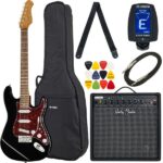 Harley Benton ST-62BK Hot Rod Bundle