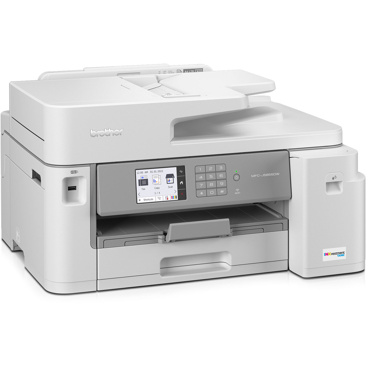 c704b37a0ed86e9af33ff45ddaac13bc.jpg Brother MFC-J5855DW INKvestment Tank All-in-One Color Inkjet Printer - Imagen 1