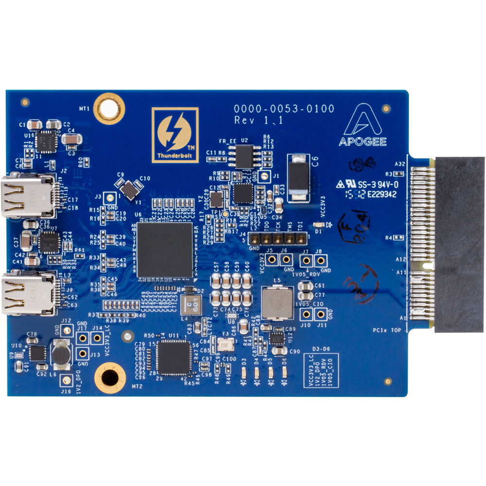 c76e011a1da3efab86dc3e42baa95d8d.jpg Tarjeta Thunderbolt Apogee Electronics para Symphony I/O MK II - Imagen 1