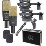 AKG C414 XLII Micrófono de condensador multipatrón de diafragma grande (par combinado)