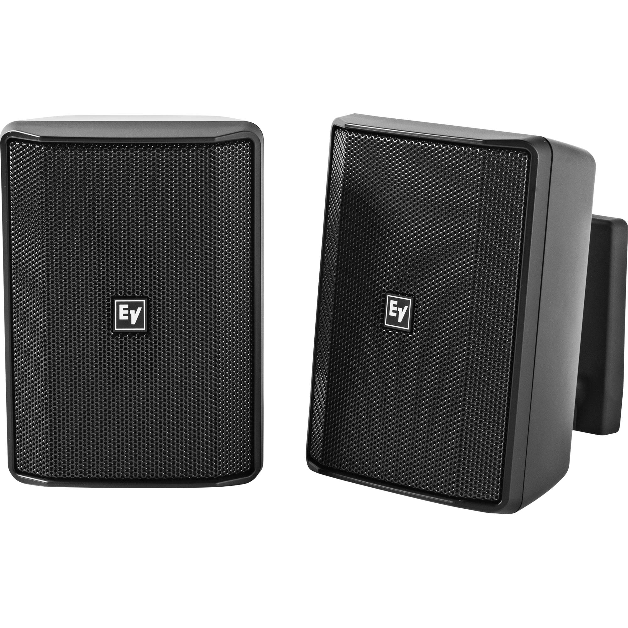 c874d442dbb8c52c49b6636c4090f932.jpg Electro-Voice EVID-S4.2 Altavoz comercial de 4" de 2 vías y 8 ohmios (par, negro) - Imagen 1
